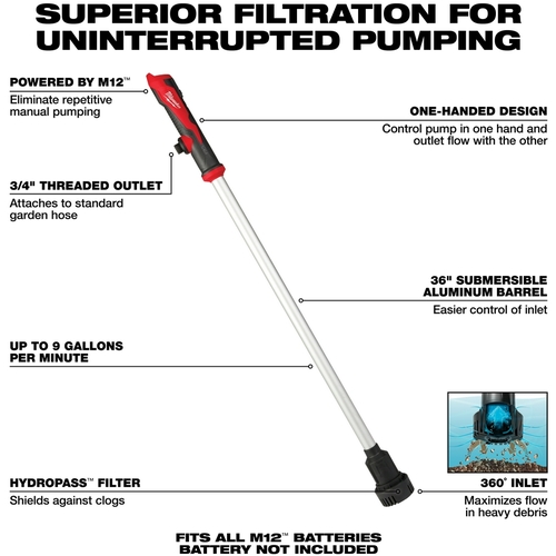 M12 STICK TRANSFER PUMP